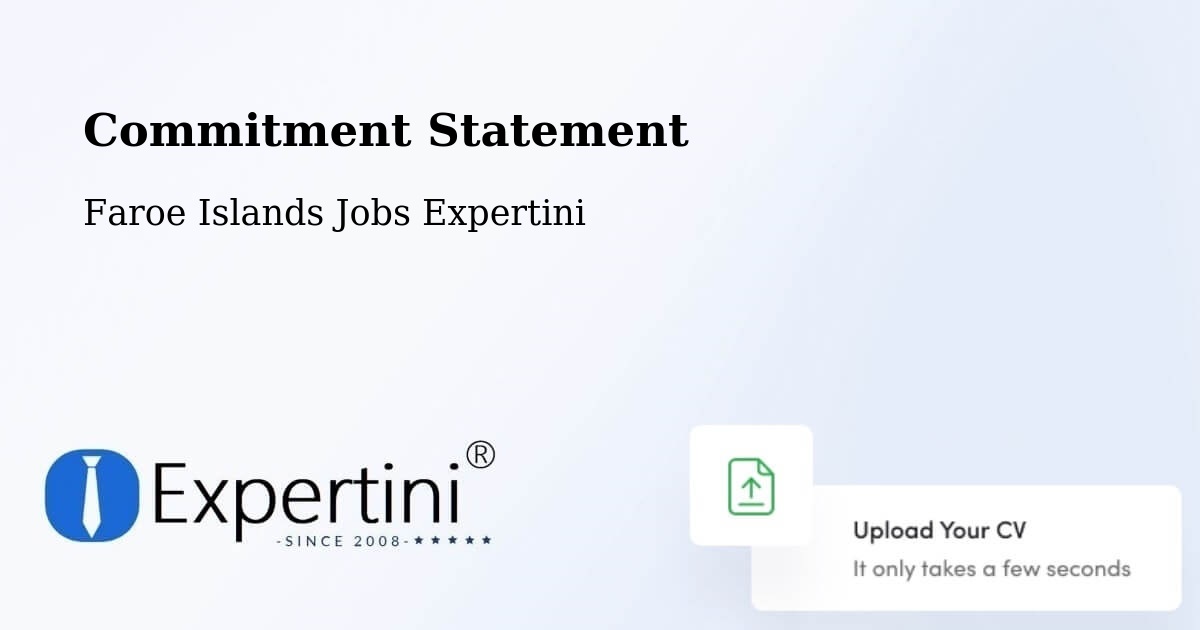 Corporate Commitment – Sandagerði - Faroe Islands Jobs Expertini