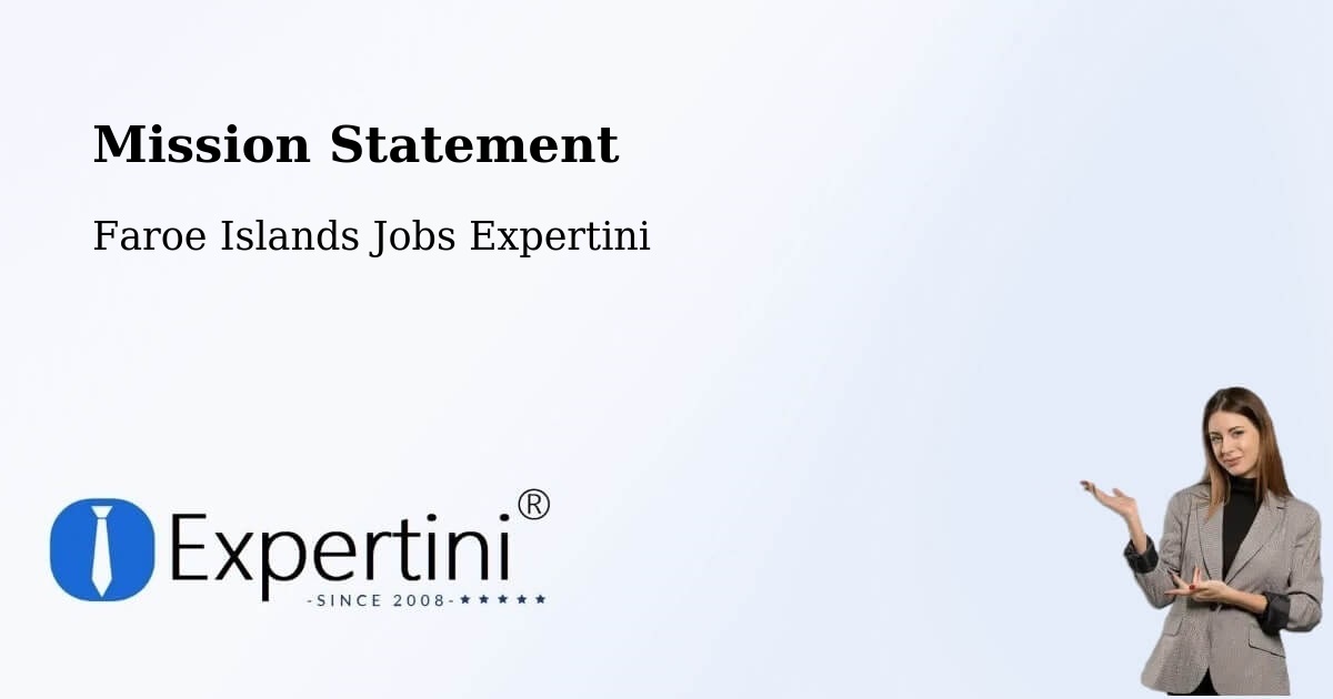 Corporate Mission – Sandagerði - Faroe Islands Jobs Expertini